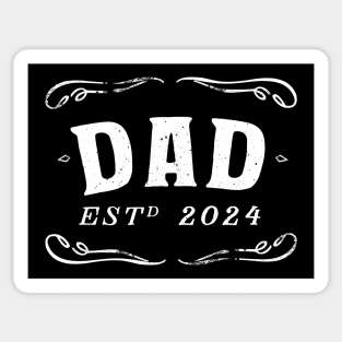 brand new dad - coming 2024 Sticker